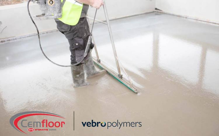  Vebro Polymers & McGraths Partner to Promote Cemfloor Liquid Screed to Specification Professionals