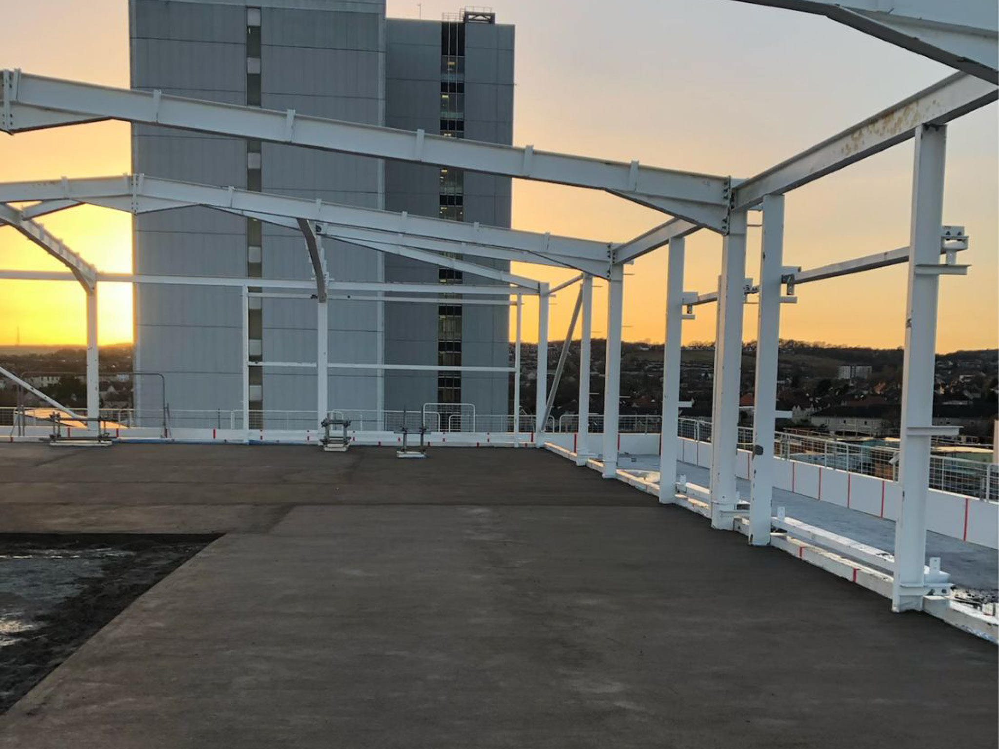 Victoria Hospital, Kirkcaldy, Fife, UK Vebro Polymers