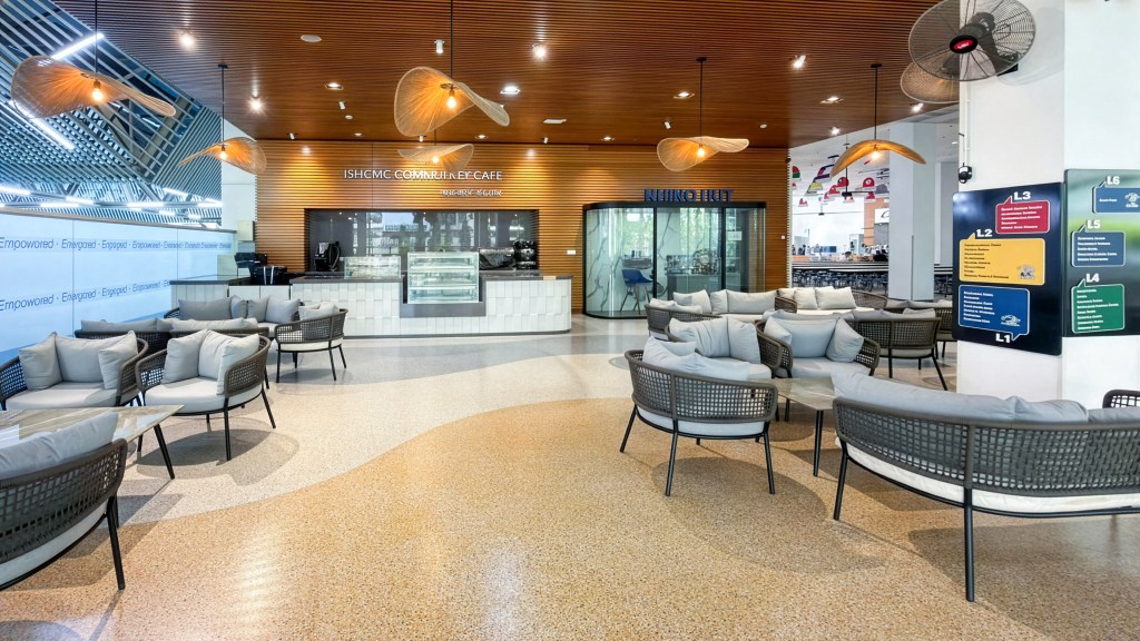 vebrocrete Terrazzo (pf) at ISHCMC, Vietnam: Where industrial performance meets decorative design